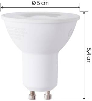 LED lamp, GU10, 2,2 W, 2.700 K, 350 lumen wit