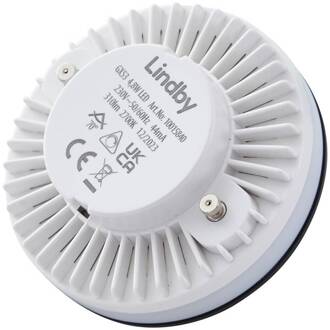 LED lamp, GX53, 4,8 W, zwart, 2700 K, 7,5 x 3 cm