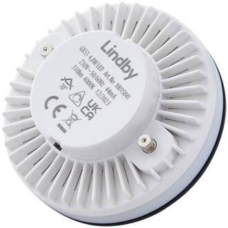 LED lamp, GX53, 4,8 W, zwart, 4.000 K, 7,5 x 3 cm