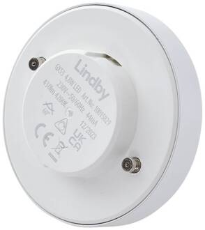 LED lamp, GX53 4,8W, 4.200K, wit, Ø 7,5 cm