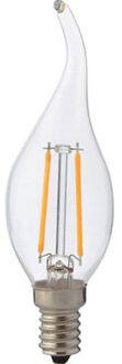 Led Lamp - Kaarslamp - Filament Flame - E14 Fitting - 2w - Natuurlijk Wit 4200k