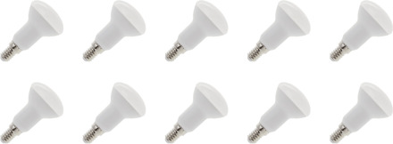 | LED lamp | Kleine fitting E14 | Reflectorlamp | Helder | 50mm | 4W | 10 stuks