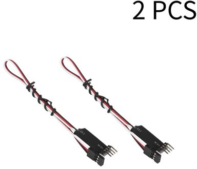 LED Lamp Licht Schakelaar Panel System Turn on/Off 3CH voor RC Auto Voertuig Model Deel Toegang 2stk