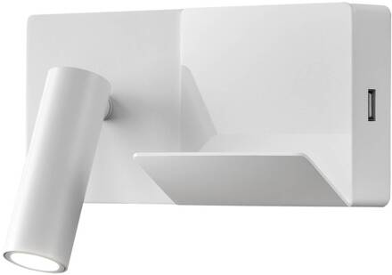 LED lamp Mini LED wandlamp wit/wit