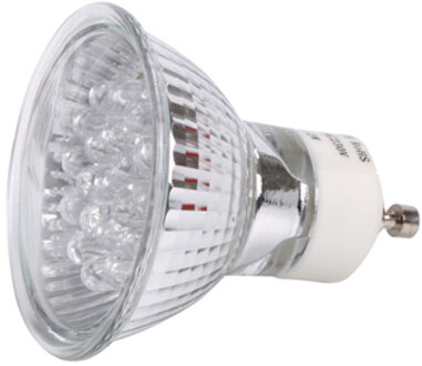 LED lamp MR16 GU10 blauw OP=OP