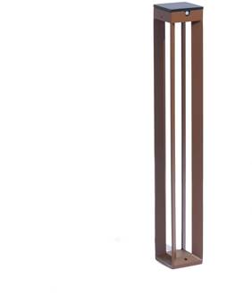LED lamp op zonne-energie Borne sensor 90cm corten