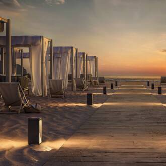 LED lamp op zonne-energie MILIO FULL, antraciet, 35 cm, aluminium, IP65