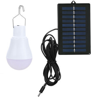 LED-lamp op zonne-energie, spaarlamp, draagbare wandlamp voor buiten, tuin, kamperen, wandelen, vissen, noodverlichting