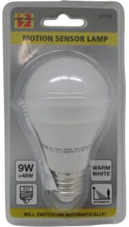 Led Lamp / Plafondlamp Met Bewegingssensor E27 - Lamp (Bolletje)