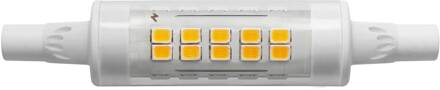 LED lamp R7s 78 mm 4,9 W 3.000 K, dimbaar
