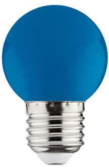 LED Lamp - Romba - Blauw Gekleurd - E27 Fitting - 1W