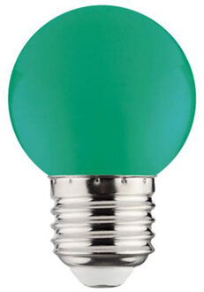 LED Lamp - Romba - Groen Gekleurd - E27 Fitting - 1W