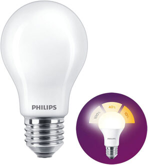 LED Lamp - SceneSwitch 827 A60 - E27 Fitting - Dimbaar - 1.6W-7.5W - Warm Wit 2200K-2700K Vervangt 16W-60W