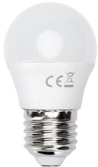 Led Lamp - Smart Led - Aigi Exona - Bulb G45 - 7w - E27 Fitting - Slimme Led - Wifi Led - Aanpasbare Kleur - Mat Wit