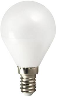 LED lamp TEMA E14 5W Druppel warmwit voor AC/DC