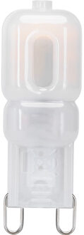 LED Lamp - Velvalux - G9 Fitting - Dimbaar - 3W - Helder/Koud Wit 6000K - Melkwit Vervangt 32W