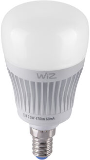 LED Lamp WiZ - Smart LED - Slimme LED - Trion Akusti - E14 Fitting - 7.5W - RGBW - Aanpasbare Kleur - Dimbaar - Mat