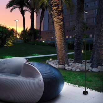 LED-lantaarnpaal Invisible IP65  zwart, wit