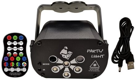 Led Lase R Star Projector Disco Music Sound Control Licht Professionele Podium Verlichting Effect Voor Dj Christmas Party 8YY1002075-1