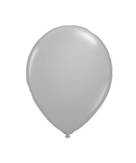 LED licht ballonnen zilver 5x stuks