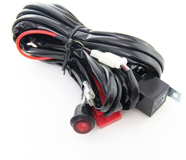 Led Licht Bar Kabelboom Kit 14AWG Heavy Duty 12V Aan-uit Schakelaar Power Relais Blade Zekering Voor off Road Led Licht Bar