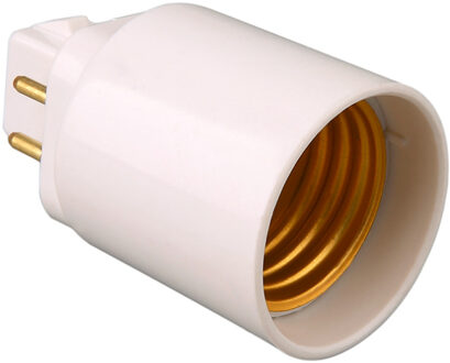LED Licht Lamp Adapter GX24Q om E27 Lamp Holder Socket Converter 4 Pin Schroef-gebaseerd Lamp Extender Base Socket