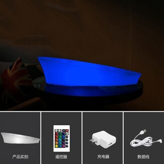 Led Lichtgevende Wijn Houder Creatieve Rolling Plastic Wijnrek Afstandsbediening Kleurrijke Opladen Waterdicht Hotel Bar Lichtgevende Lade Blauw