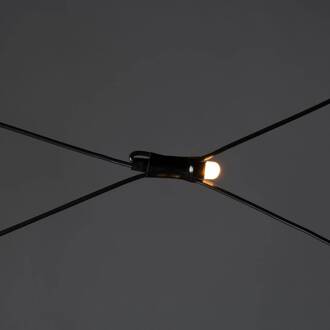 LED lichtgordijn voor buiten, 64-rij 200x200cm zwart