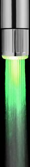 Led Light Kraan Lichtgevende Licht-Up Water Kraan Douche Tap Wastafel Water Nozzle Badkamer Keuken Heater Kranen Thermostaat Beluchter high 3cm