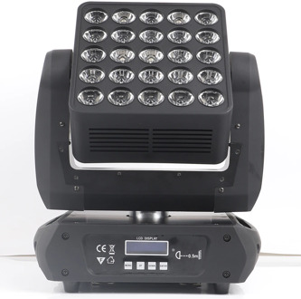 led matrix 25x12w CREE rgbw 4in1 beam wash 2in1 moving head light led matrix blinder pan tilt infinite moving head light dj