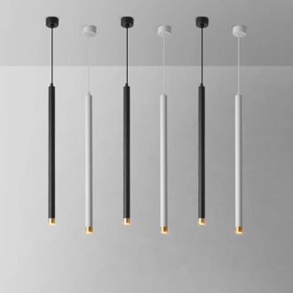 LED Modern Pendant Light Dimmable 3cm Aluminum&metal home Hang Lamp Dining/living room bar cafe Droplight Fixture