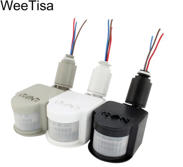 LED Motion Sensor 220V 110V 12V Automatic Infrared PIR Movement Detector Wall Mount Timer Outdoor 12 Volt Sensor Light Switch