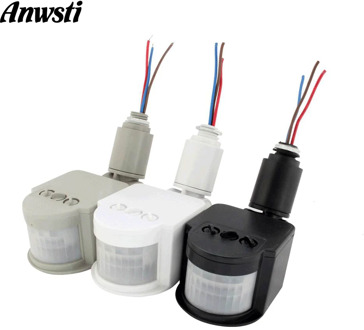 LED Motion Sensor 220V 110V Automatic Infrared 24V 12V PIR Movement Detector Wall Mount Timer Outdoor 12V Sensor Light Switch