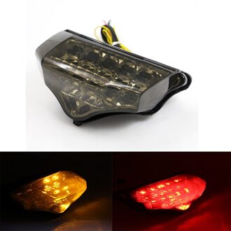 Led Motorfiets Smoketail Licht Richtingaanwijzers Licht Fit Voor FZ6S FZ6N FZ6 2004 2005 2006