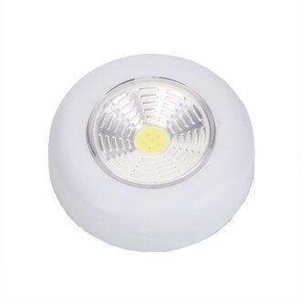 Led Nachtlampje Kabinet Licht Punch-Gratis Pasta Draadloze Wandlamp Garderobe Kast Slaapkamer Touch Light Huishoudelijke Lampen