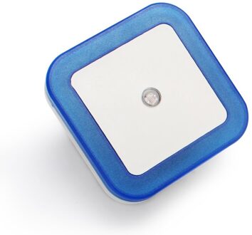 Led Nachtlampje Mini Light Sensor Controle 110V 220V Eu Us Plug Nachtlampje Lamp Voor Kinderen Kids Living woonkamer Slaapkamer Verlichting blauw / ons