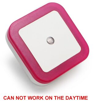 Led Nachtlampje Mini Light Sensor Controle 110V 220V Eu Us Plug Nachtlampje Lamp Voor Kinderen Kids Living woonkamer Slaapkamer Verlichting Roze