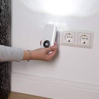 LED nachtlampje Nox met sensor wit