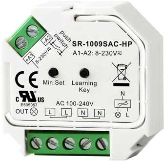 LED Ontvanger - Draadloos - Maximaal 400 Watt - Smart memory - Geschikt voor RF afstandsbediening - Wit