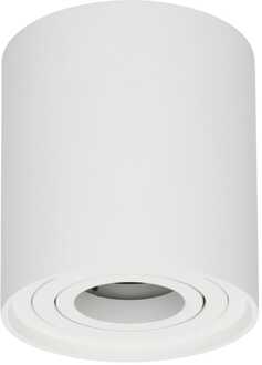 LED Opbouwspot Ray Rond - Kantelbaar - GU10 Fitting - Opbouwspot - Voor binnen - Vervangbare afdekring - Wit
