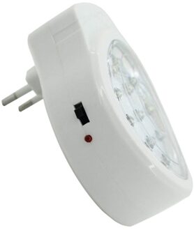 Led Oplaadbare Thuis Noodverlichting Automatische Stroomuitval Uitval Lamp Thuis Noodverlichting EU