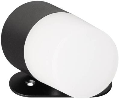 LED oplaadbare wandspot Magnetics, zwart/wit, dimbaar, CCT, IP44 zwart, wit