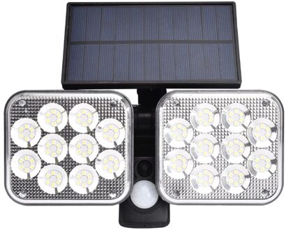 Led Outdoor Solar Light Pir Motion Sensor Wandlamp Tuin Pir Bewegingssensor Spotlight Zonlicht Straat Licht 100/120 Led Lamp B Inseparable