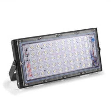 Led Overstroming Licht 50W 220V 240V Schijnwerper IP65 Waterdichte Outdoor Muur Reflector Verlichting Tuin Vierkante Spot Light