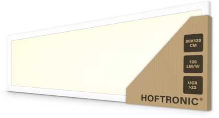 LED Paneel - 30 x 120 cm - 36 Watt - 4320lm (120lm/W) - 3000K warm wit - Flikkervrij - UGR22 - 50.000 branduren - Incl. Philips Certa Drive driver