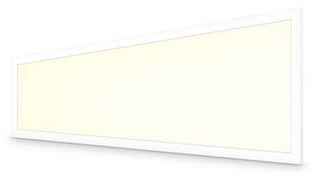 LED Paneel - 30x120 cm - 36 Watt 4320 lumen (120lm/W) - 3000K warm wit - Flikkervrij - UGR22 - IP20 voor binnen - 50.000 branduren