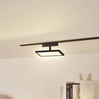 LED paneel 48V Lumaro, zwart, aluminium, lengte 20cm, dimbaar