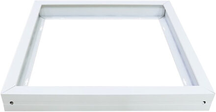 LED Paneel 60x60 - Aigi - Opbouw Frame - Aluminium - Wit