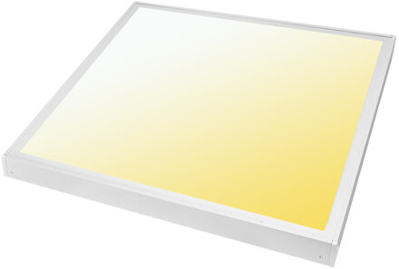 LED Paneel 60x60 - Velvalux Lumis - Aanpasbare Kleur CCT - 36W - Opbouw - Vierkant - Wit - Flikkervrij