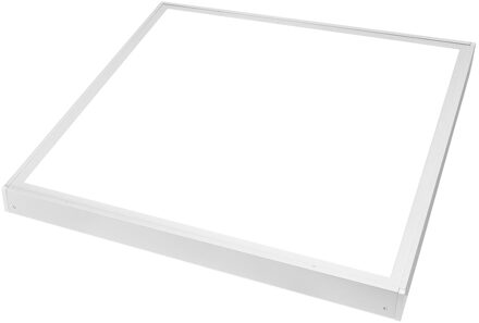 LED Paneel 60x60 - Velvalux Lumis - Helder/Koud Wit 6000K - 36W - Opbouw - Vierkant - Wit - Flikkervrij